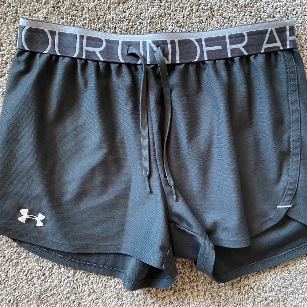Women’s Gray Under Armour Shorts